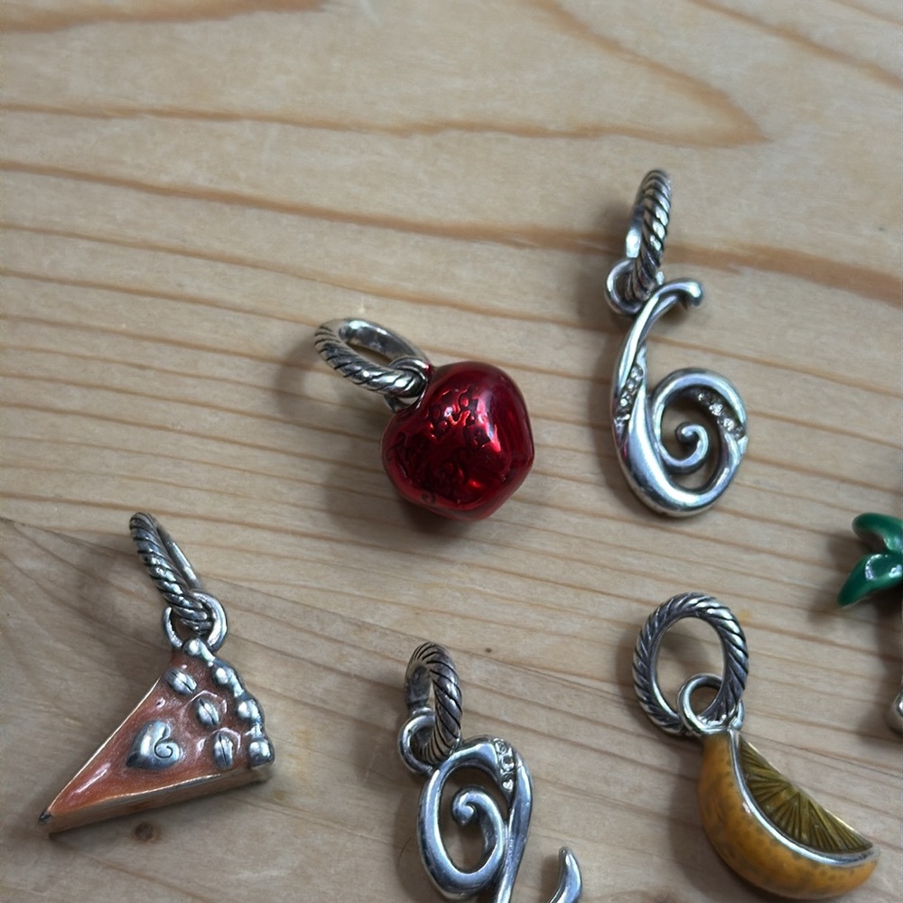 Brighton Silver and Enamel Charm Collection - Picture 2 of 4